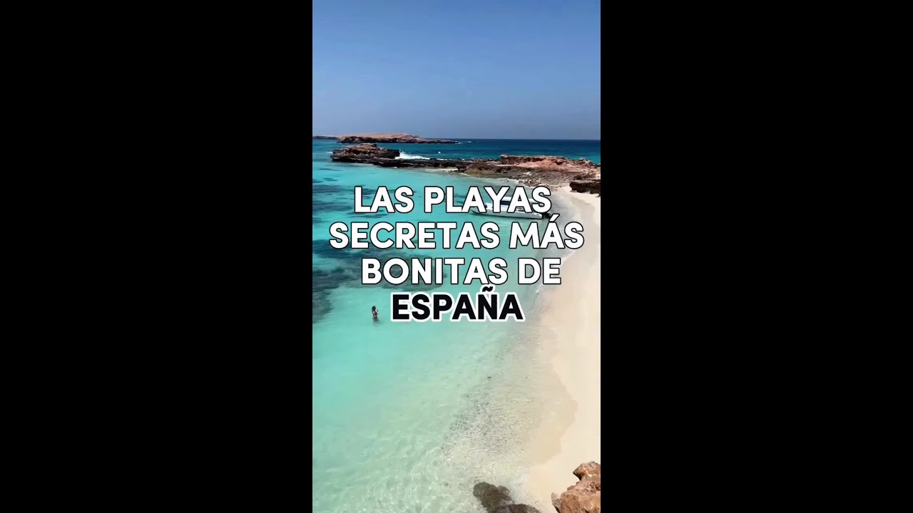 PLAYAS SECRETAS EN ESPAÑA #viral #explore #shorts #viajes #vacation #españa #beach #travel #menorca