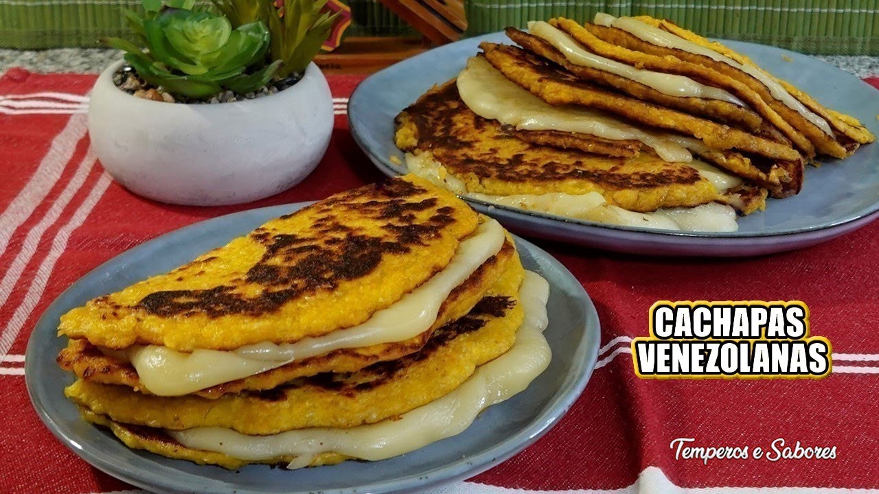 DELICIOSAS CACHAPAS VENEZOLANAS La Receta Más Fácil - YouTube