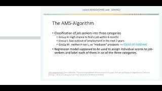 2023 05 29 AMS case Data Ethics and Data Protection