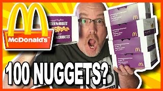 100 Chicken McNugget Challenge (Solo) $400.00 to Charity Thanks Simon