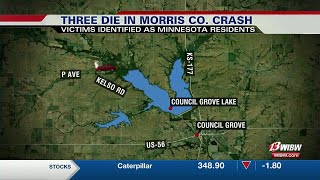 Officials identify 3 people from Minnesota who died in Morris County crash