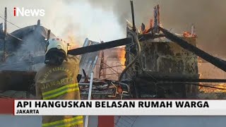 Kebakaran Pemukiman Padat di Jakpus Hanguskan Belasan Rumah Warga - iNews Malam 17/07