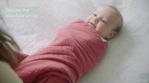 aden + anais I How To Swaddle