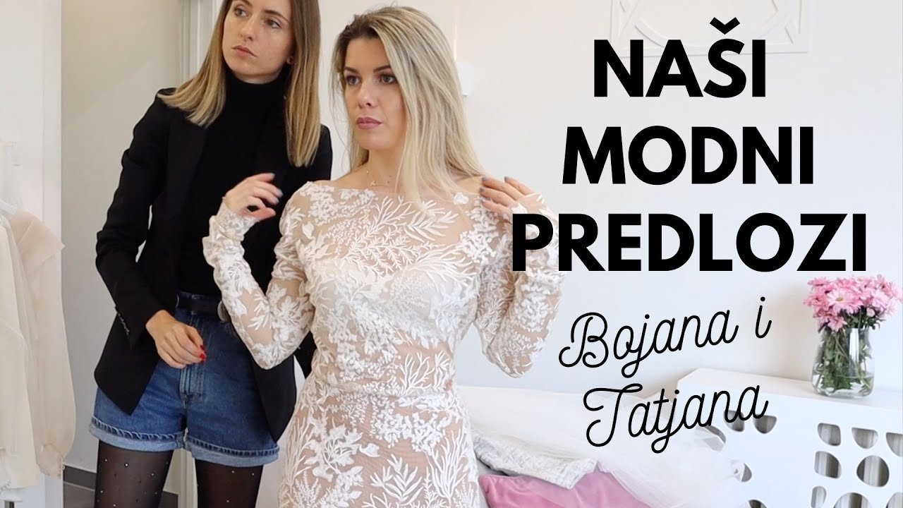 Spremite se sa nama za manje ili više elegantnu priliku! Tatjana i Bojana