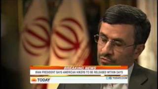 NBC Interview with Iranian President Ahmadinejad in Tehran