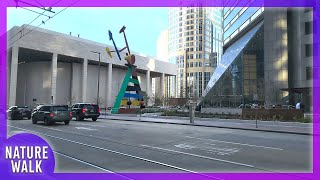 Explore the hectic busy streets of Downtown Houston (City Walk Visualizer)