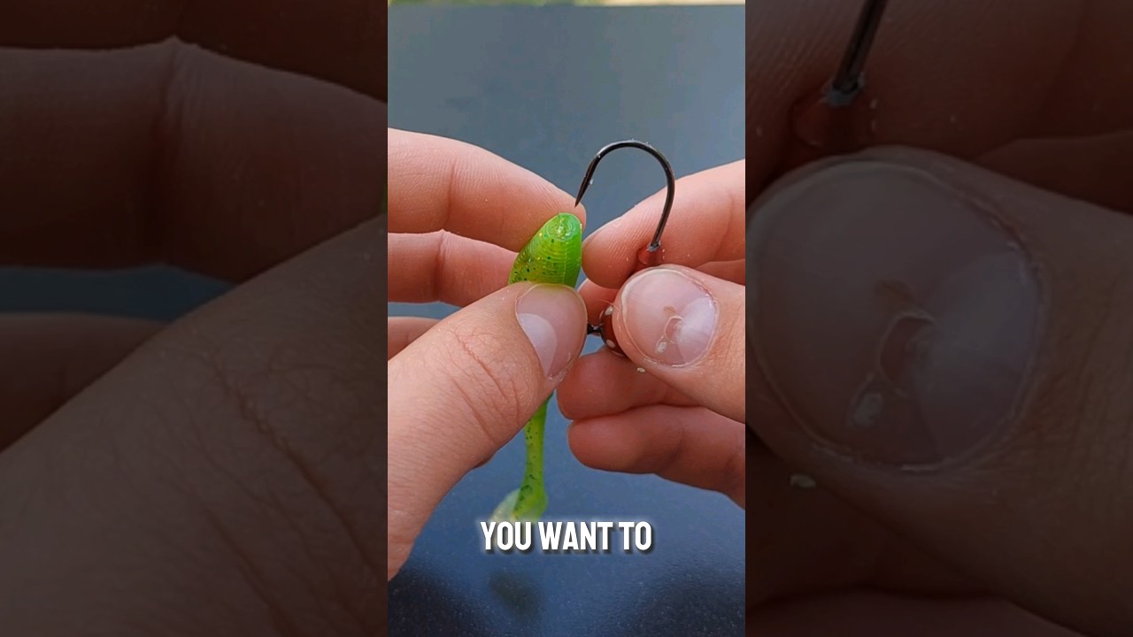 How to rig a jighead perfectly! 