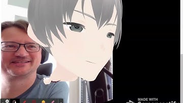 Mediapipe Face Virtual Avatar Demo with VRM model