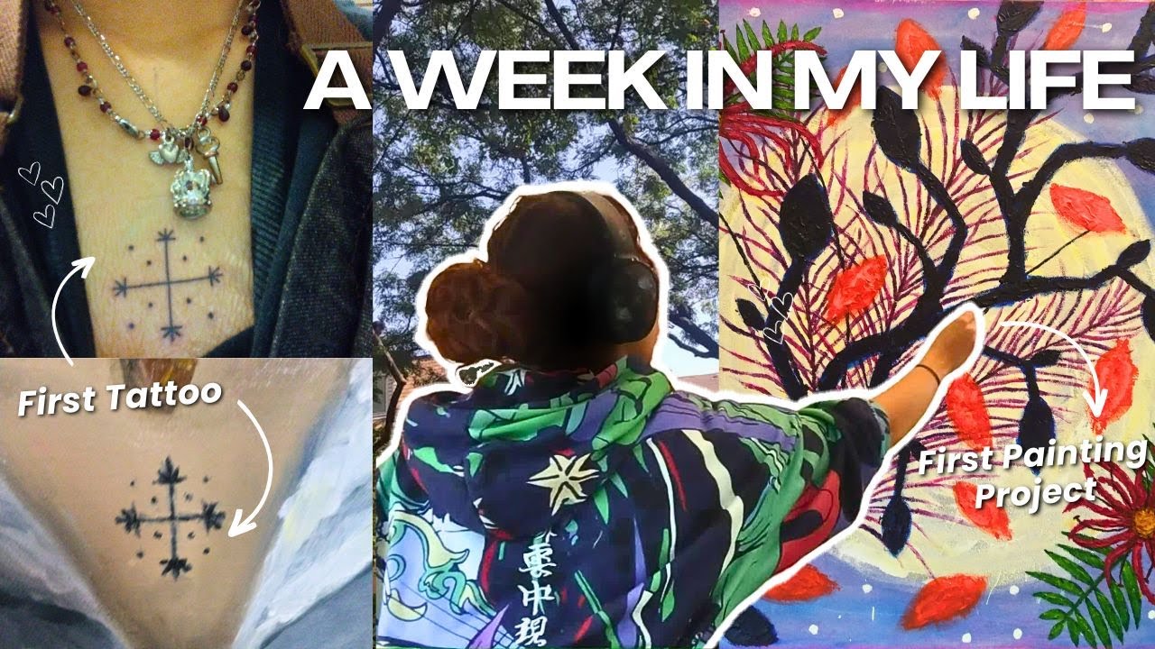 Week in my Life - First Painting Project of the School Year