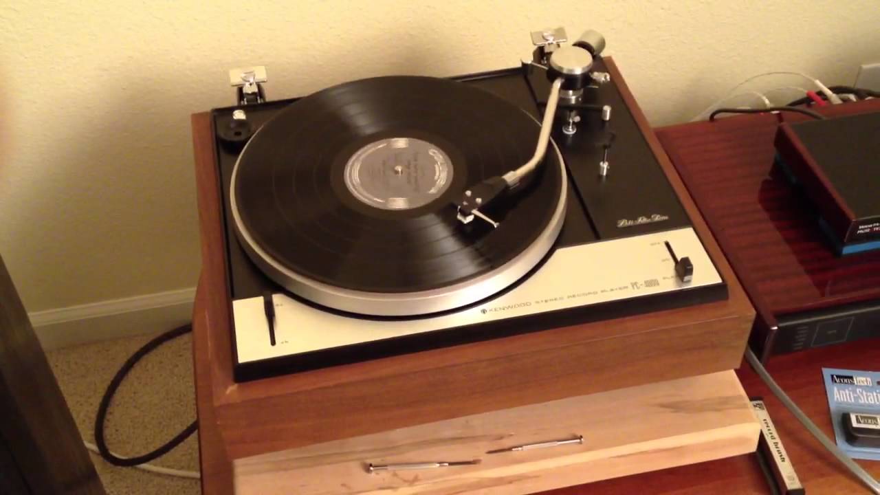 Kenwood PC400U BeltIdler Wheel Turntable YouTube