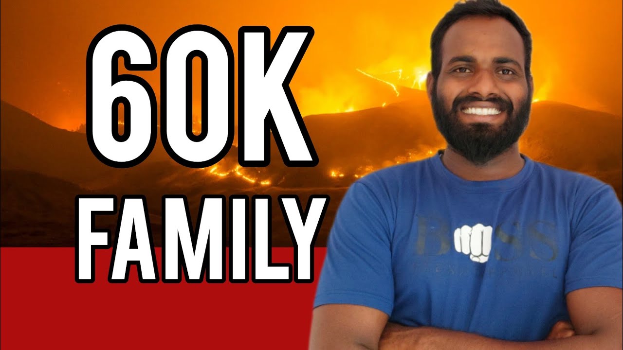 🔴 60K FAMILY YOUTUBE  😍🤯