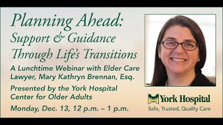 Planning Ahead: Support & Guidance Through Life’s Transitions