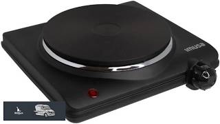 IMUSA Single Electric Hot Plate Black
