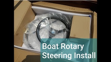 Boat Rotary Steering System Install