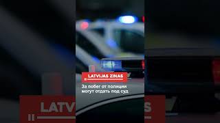 За побег от полиции могут отдать под суд