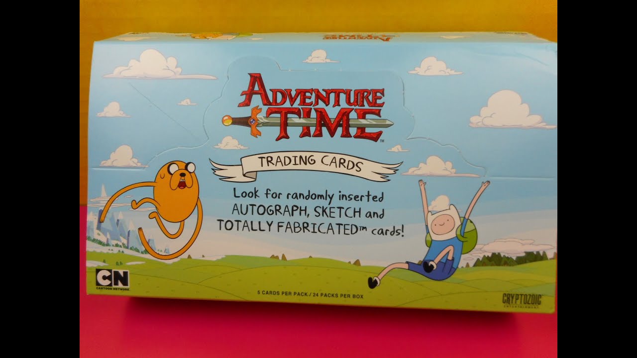 ADVENTURE TIME TRADING CARDS BOX BREAK YouTube