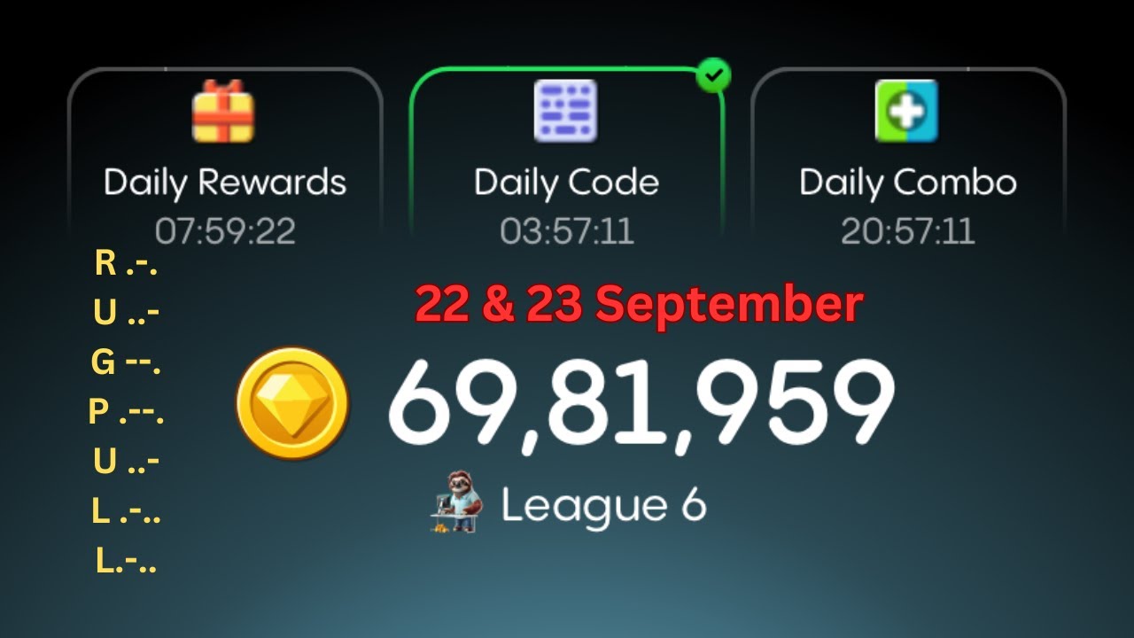 22 & 23 September Gemz Daily Code || Gemz Code Daily || Gemz Daily Combo