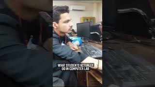Famous What Students do in computer lab POV | #shorts #memes #engineering Net Worth