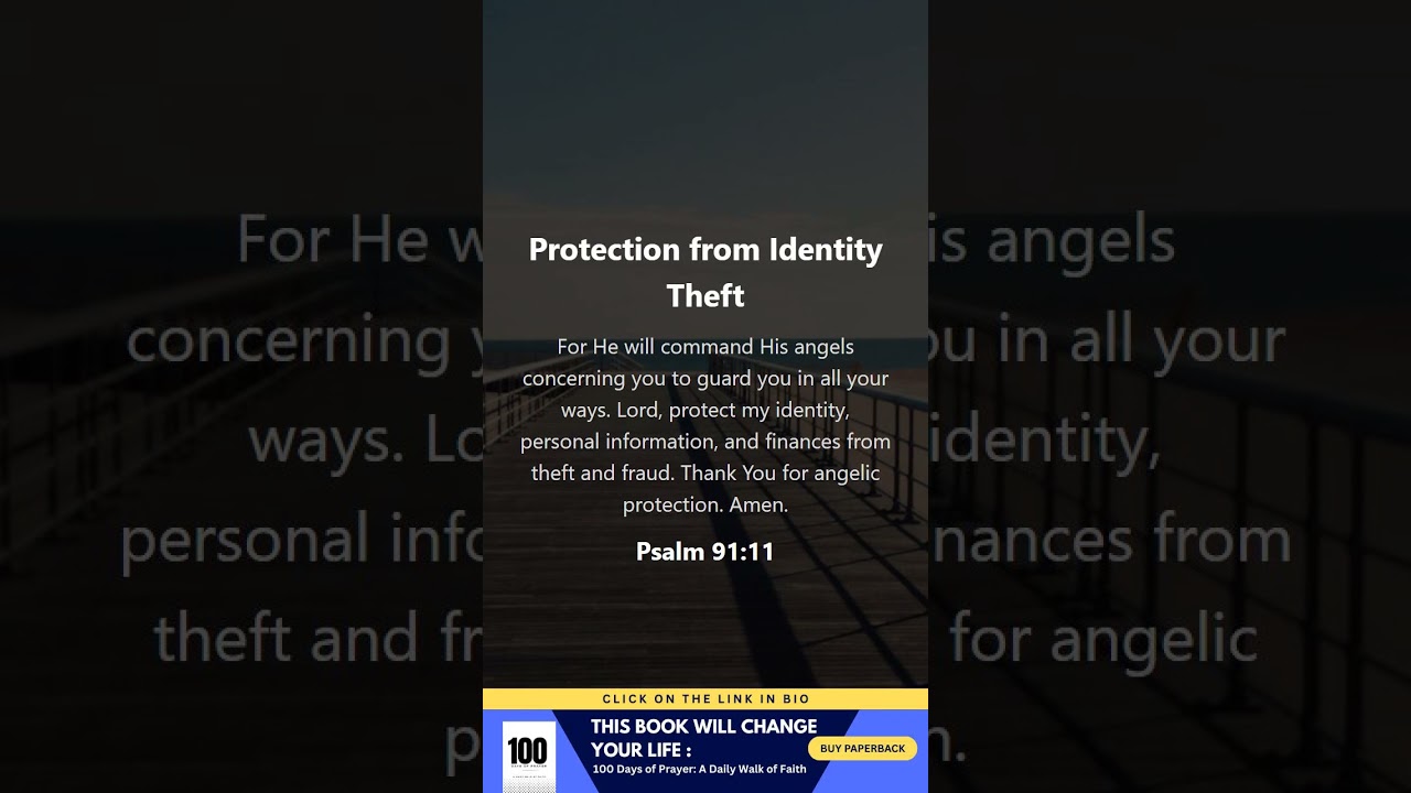 Protection from Identity Theft