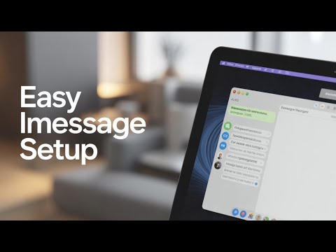 How To Setup iMessage on Mac - quick guide