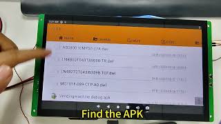 Install APP through U disak for Dwin Android displays