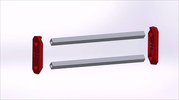 2 - R2CNC X Axis box Section Rail