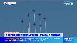 French Fly Air 2026: The Patrouille de France puts on a show in Menton!
