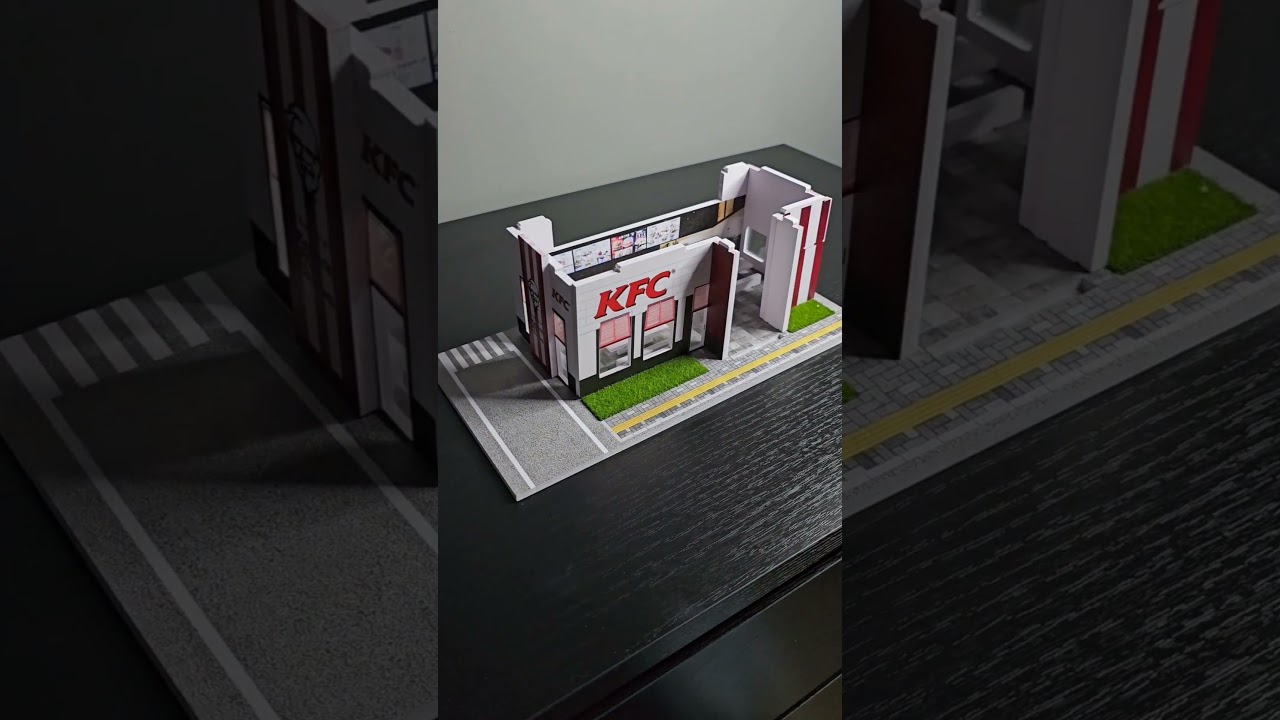 KFC DIORAMA HOT WHEELS! 🔥🍔 