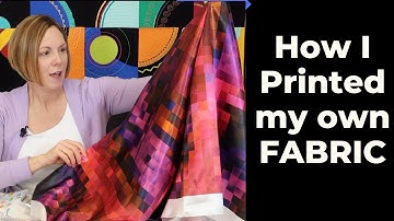 How I Printed My Own Fabric with Spoonflower.com
