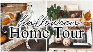 Halloween Home Tour ! | Aesthetic Halloween Decor &amp; Lemax Spooky Village