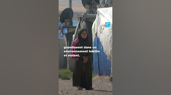 Syrie : le camp d'Al-Hol, une "prison à ciel ouvert" pour les enfants  • FRANCE 24