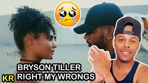 Bryson Tiller - Right My Wrongs (Official Video) - Reaction
