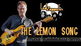 Video thumbnail of "Led Zeppelin - The Lemon Song (🔴Accurate Bass Tabs) By @ChamisBass #chamisbass #ledzeppelin #JPJ"
