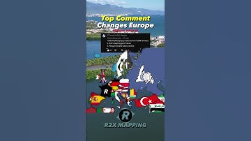 Top comment changes europe (s2p2) #shorts #viral #europe #europa #maps