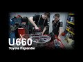 Toyota highlander // U660 // разбор и ремонт акпп
