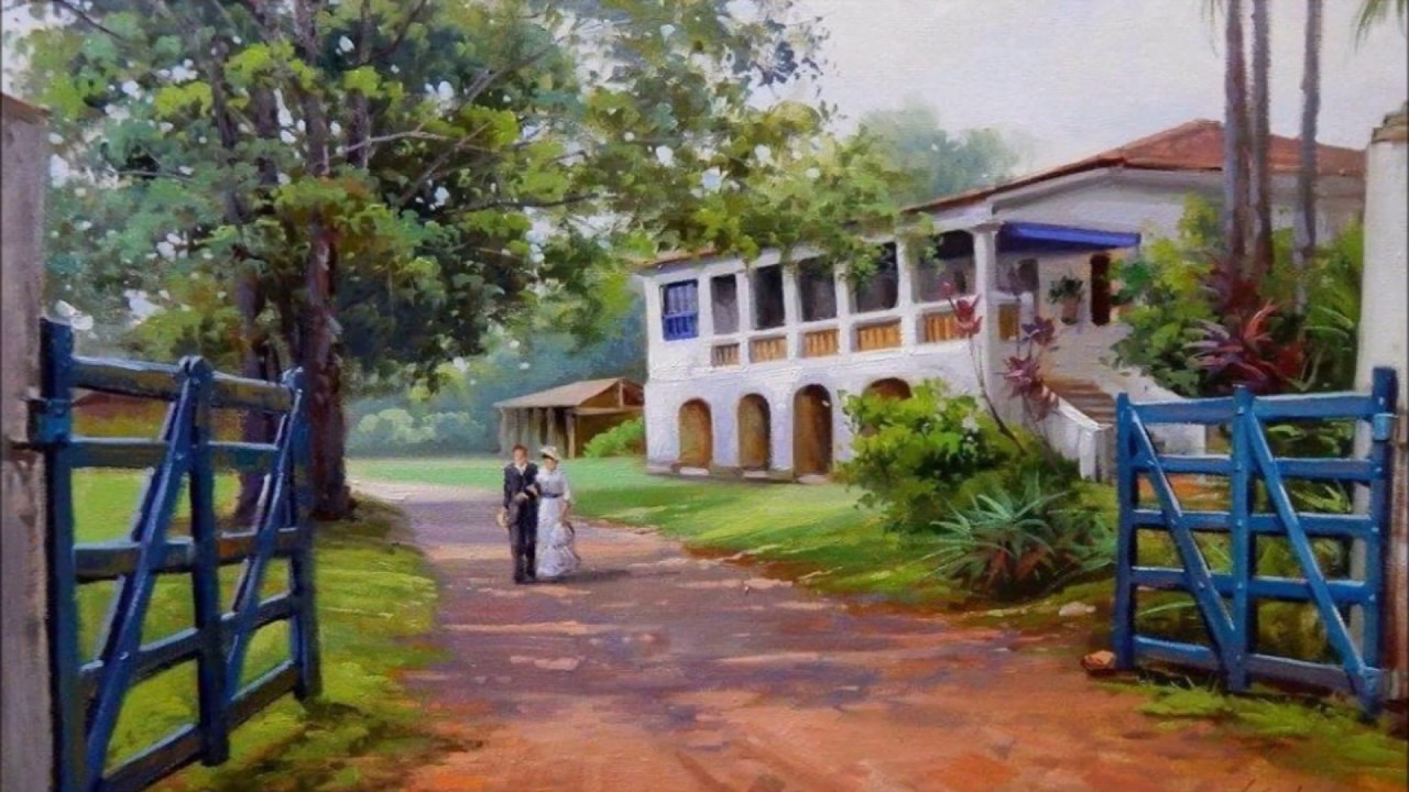 Featured image of post Pintura Em Tela Paisagem Rural Nascido em s o paulo em 1973 come ou seus estudos de pintura aos 14 anos