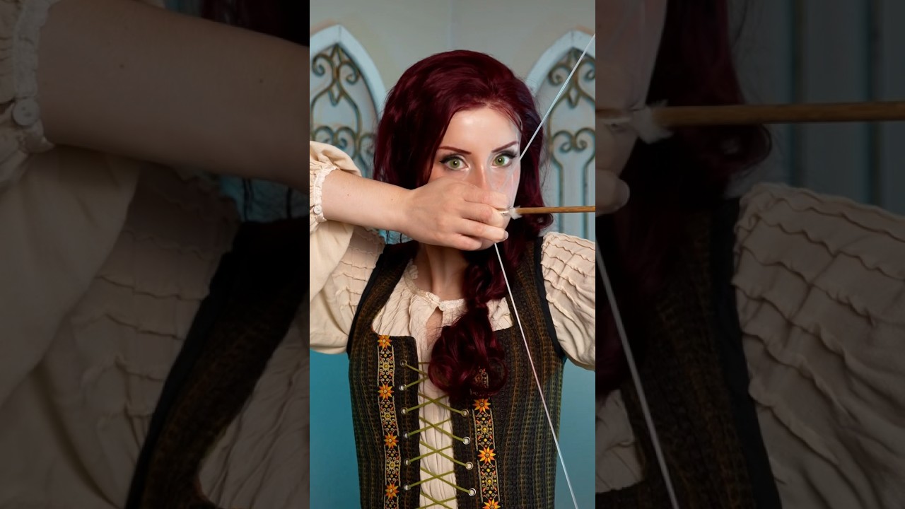 “I’ll do what you wish” - Poppy Balfour cosplay transformation 🥀🏰⚔️ #frombloodandash