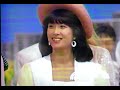 だいじょうぶマイフレンド🎵河合奈保子さん💎西城秀樹さん&中森明菜さんと夢の共演💎夜の〇〇トスタジオ🎹ギャランドゥ🎼 ストロー・タッチの恋🎼 1/2の神話🎼 1983.4.4☘️