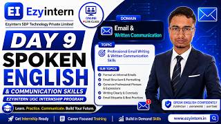 Day 9: Email & Written Communication | EzyIntern UGC Internship Program