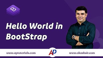 Hello World in BootStrap