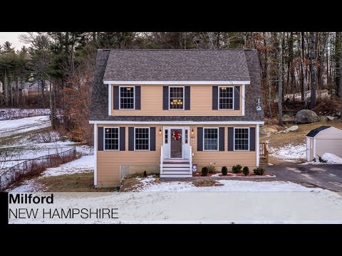 161 Badger Hill Drive, Milford, NH home video tour