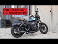 Early Planning for Motorcycle Camping with the Harley Sportster in 2021