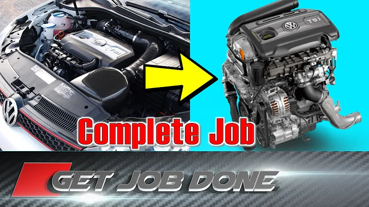VW GOLF GTI Engine REMOVAL Full Video TUTORIAL- VW CCZA 2.0 TSI EA888