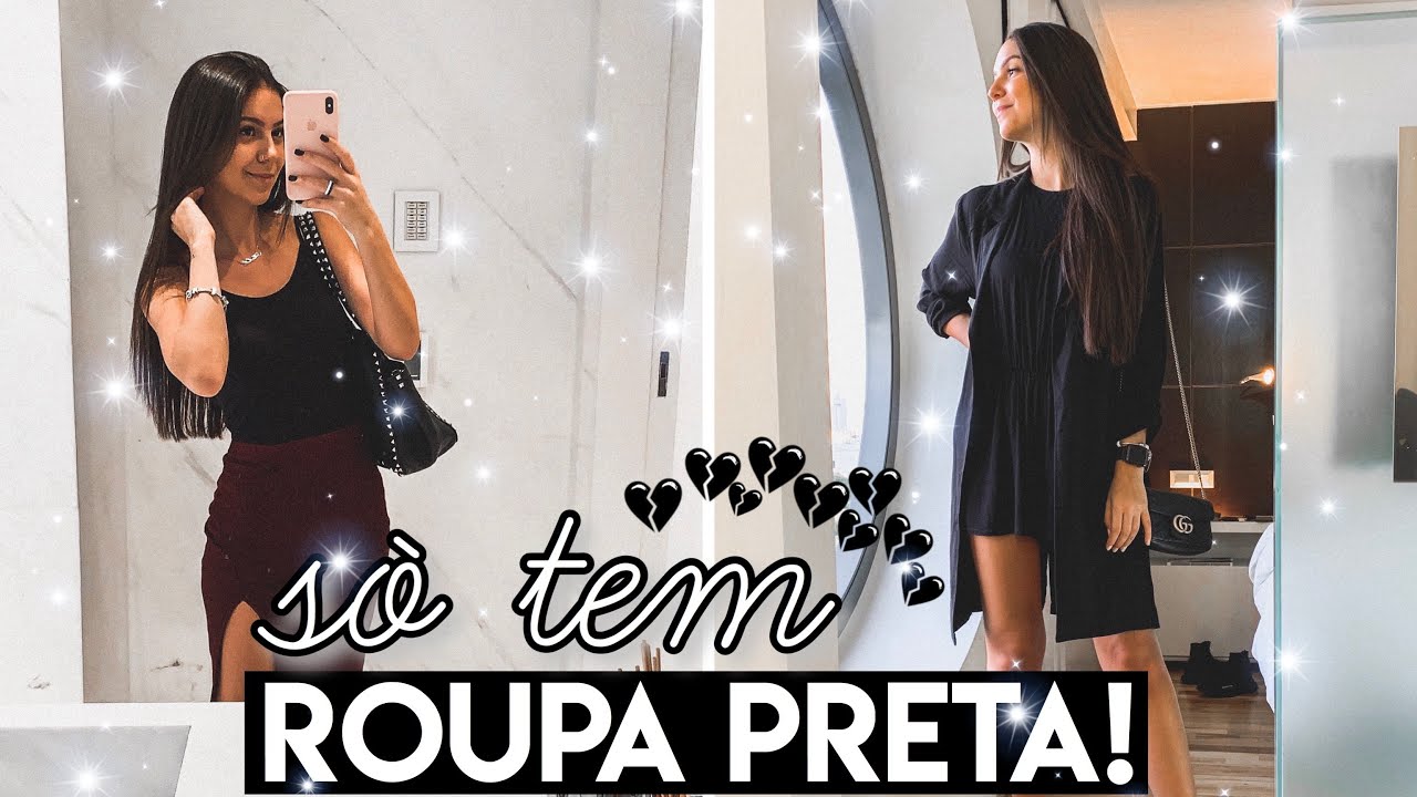 roupas preta