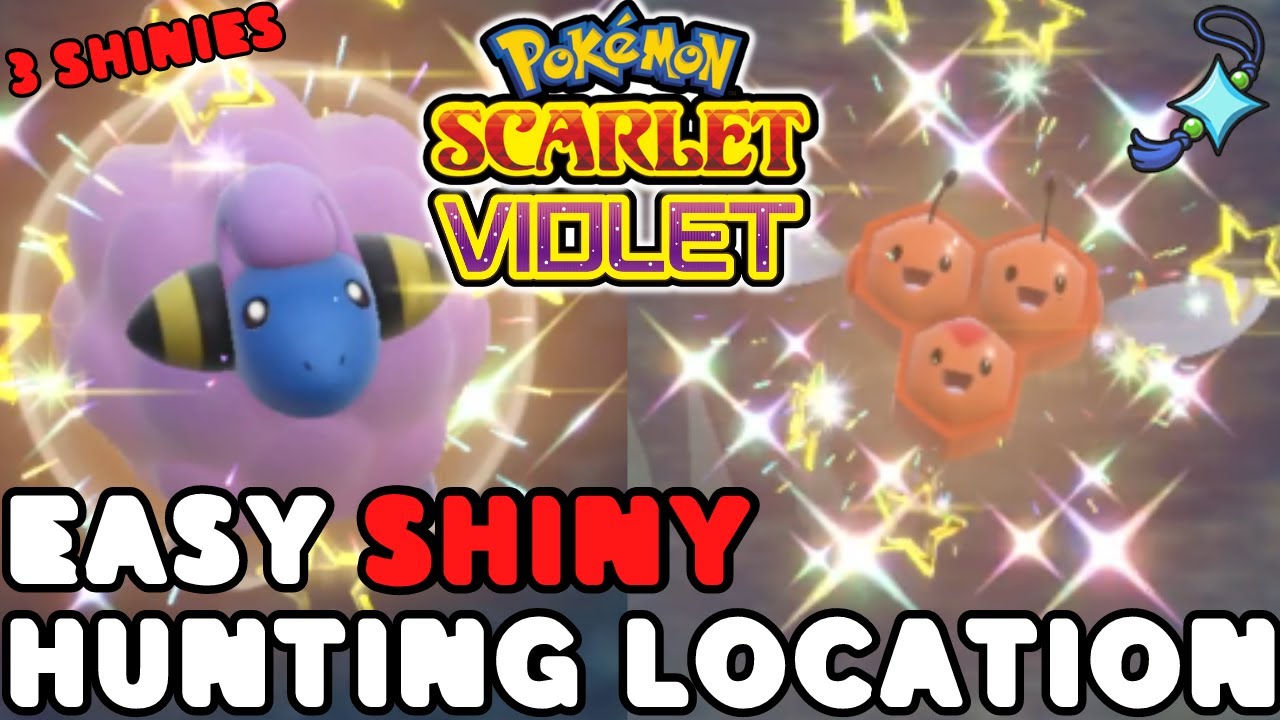 Pokémon Scarlet and Violet  Easiest Shiny Hunts for Beginners