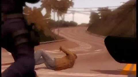 Need for speed undercover busted police car door trip