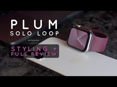 FULL Review: How to Style PLUM Solo Loop + Matching Watch Faces