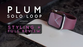 FULL Review: How to Style PLUM Solo Loop + Matching Watch Faces