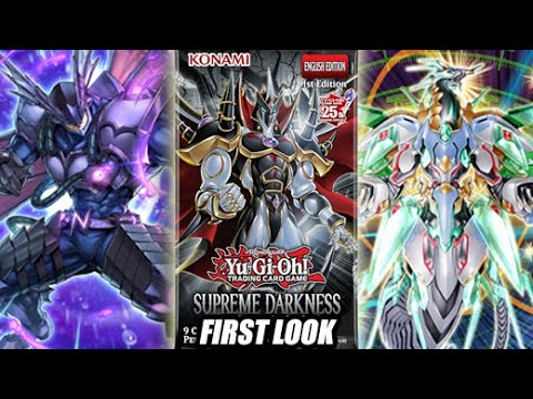 supreme darkness yugioh card list tcg Yu-Gi-Oh! Supreme Darkness - 4 Pack Booster Box