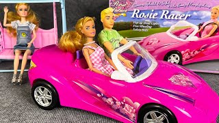 13 Minutes Satisfying With Unboxing Berbie & Ken Doll Playset, Rosie Racer Toys Asmr Review Toys